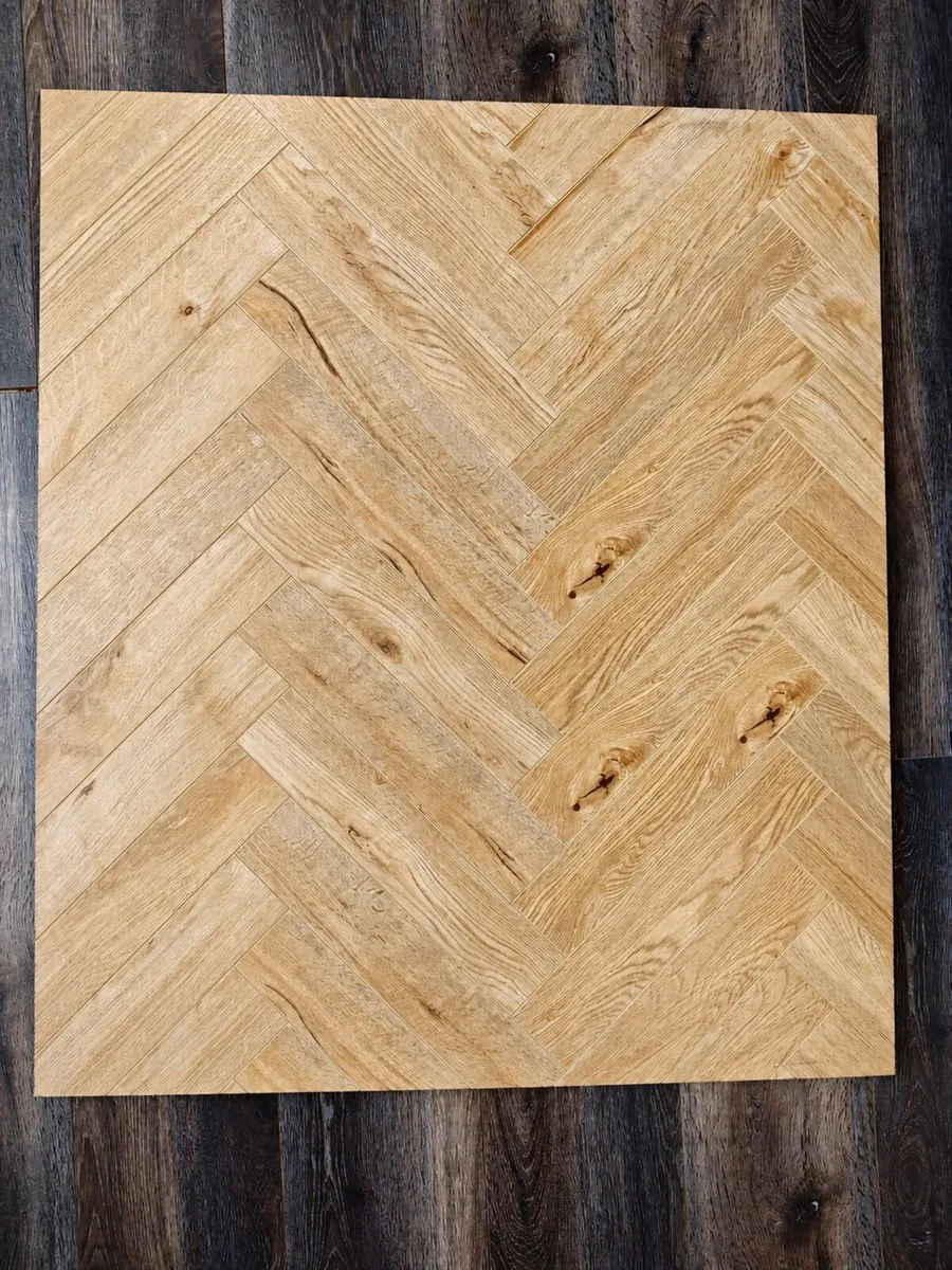 Laminate Herringbone Flooring -3 Colours Clearance - Image 1