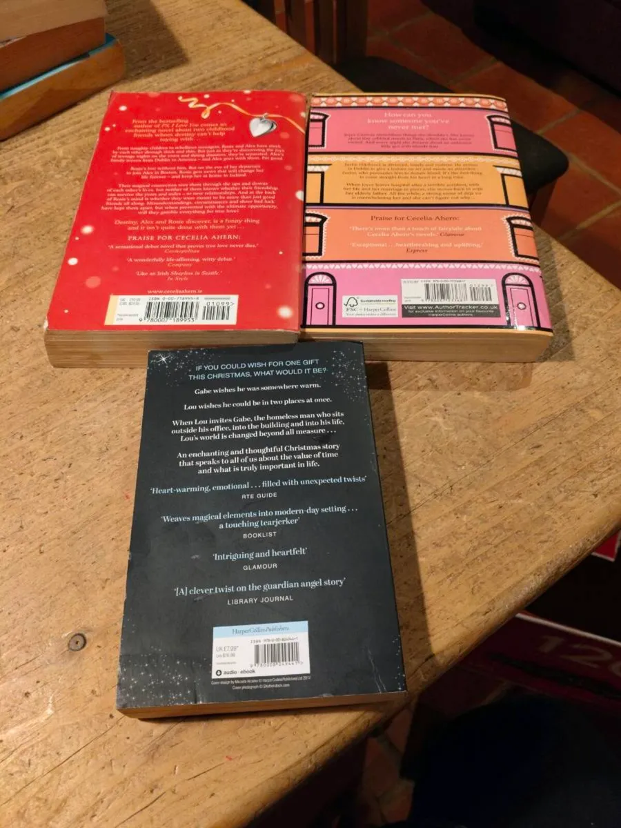 Cecelia Ahern paperback books 
Where Rainbows End - Image 2