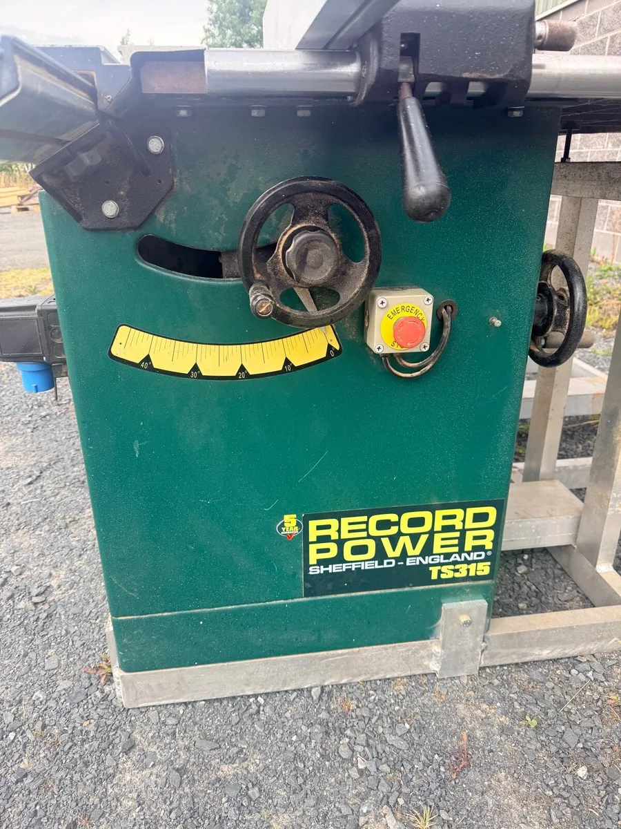Record Power TS315 Table Saw - Image 4