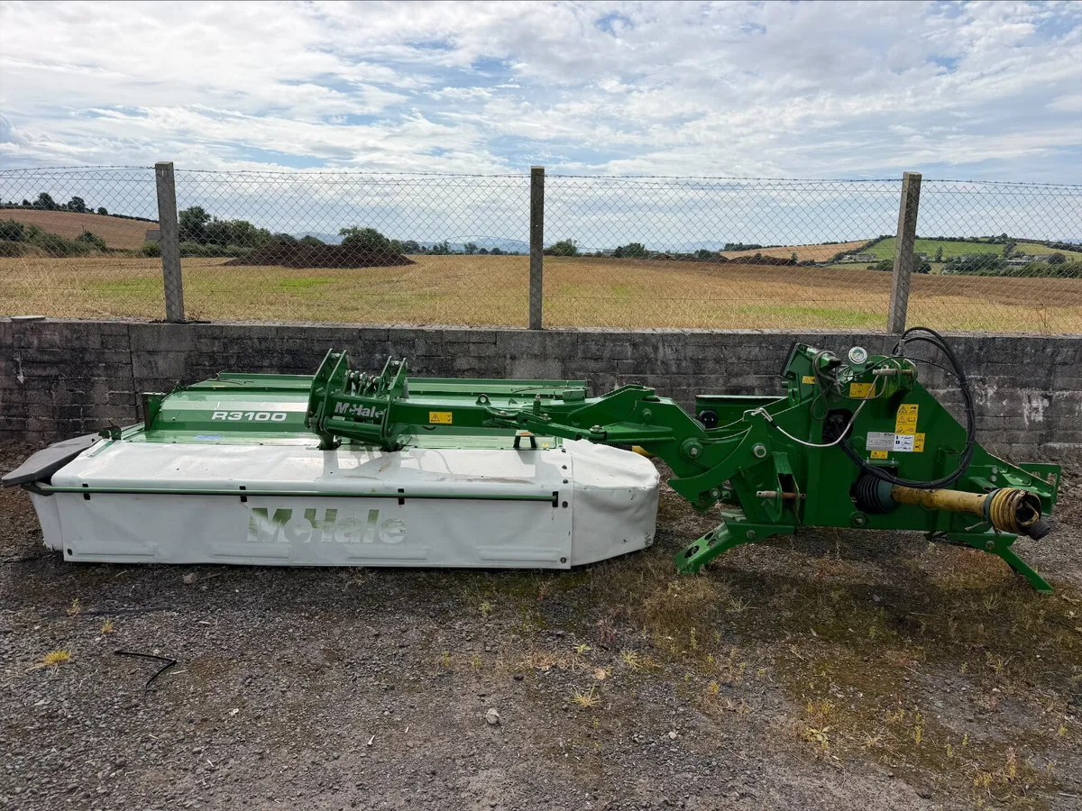 McHale R3100 rear mower c/w conditioner - Image 4