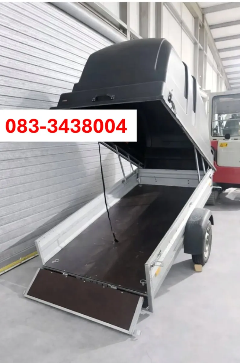Trailer 8x4 with hard cover - Image 1