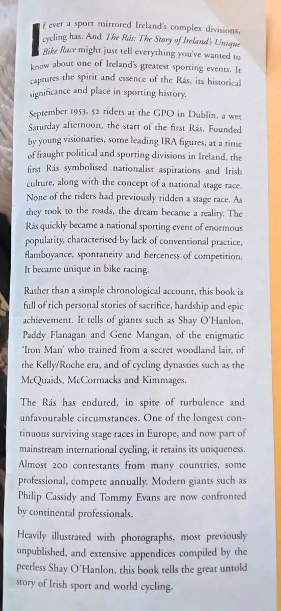 The Rás Ireland Cycling Race Book - Image 2