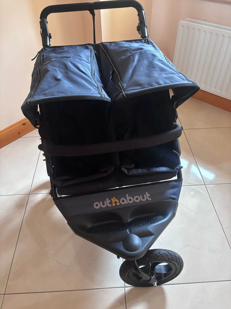 Out n about double buggy - Image 2