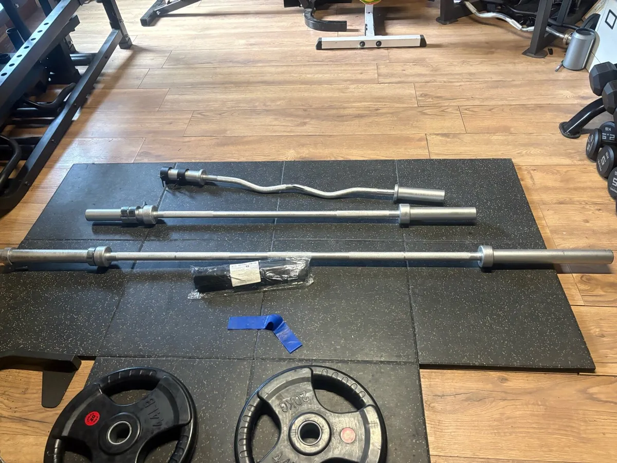 CHEAPEST OLYMPIC WEIGHTS + OLYMPIC BARS SET!! - Image 3