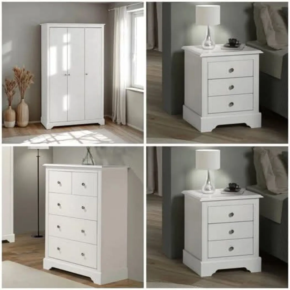 Wardrobes + Chest Drawers + Bedside lockers - Image 1