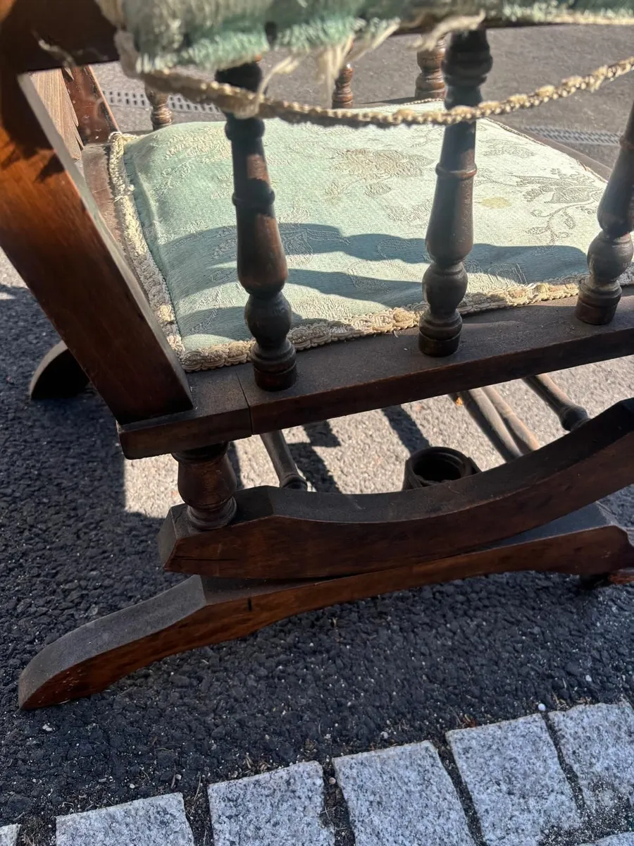 Antique rocking chair - Image 3