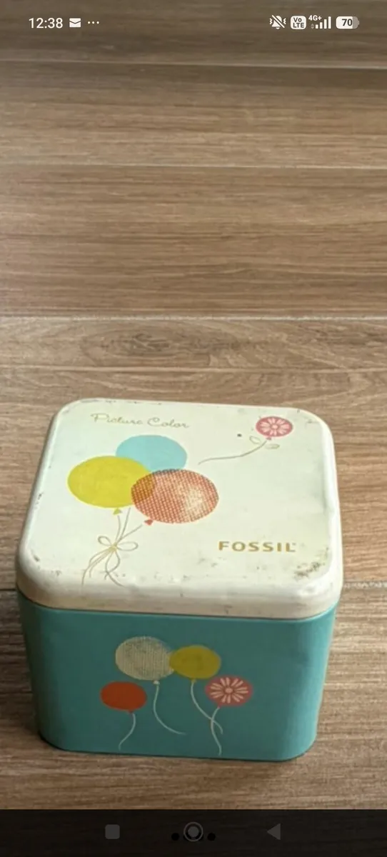 Fossil Stella Multifunction Purple Silicone Crysta - Image 2