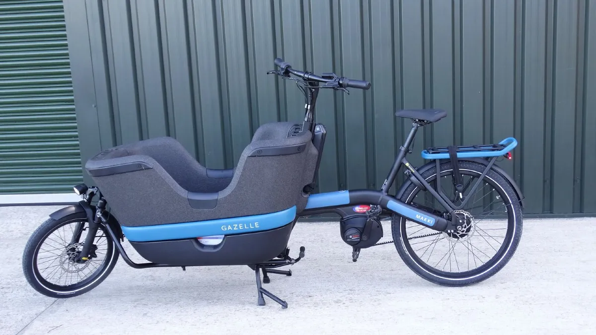 AS new Gazelle Makki Family Cargo Bike -Demo Stock - Image 1