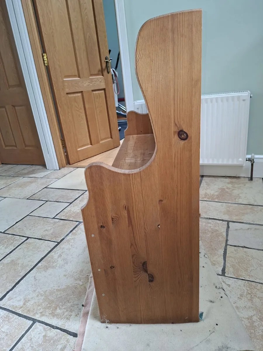 Pine Storage Bench - Image 3