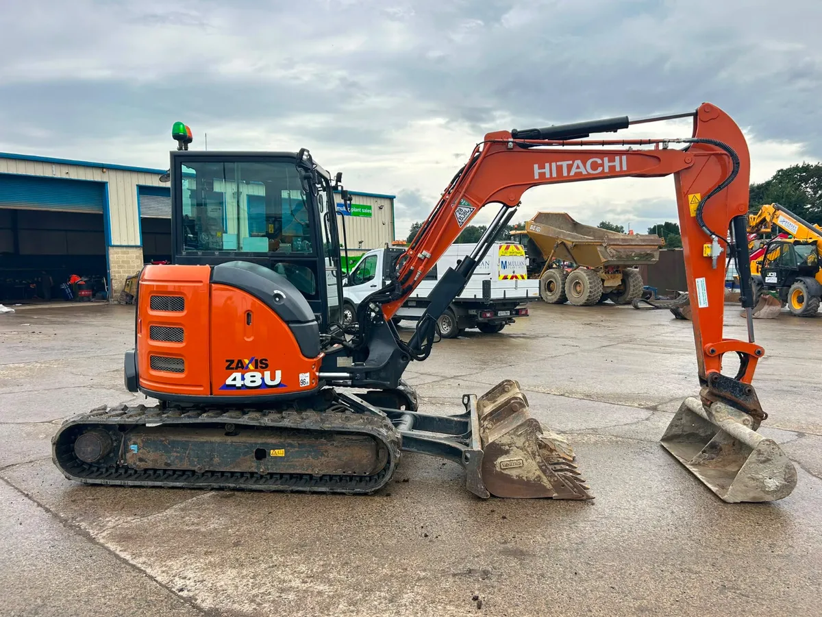 2023 Hitachi ZX48 Only 2600Hrs - MULLANS - Image 4