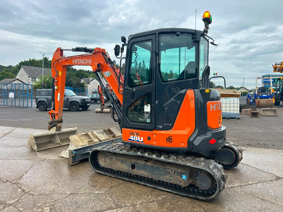 2023 Hitachi ZX48 Only 2600Hrs - MULLANS - Image 3