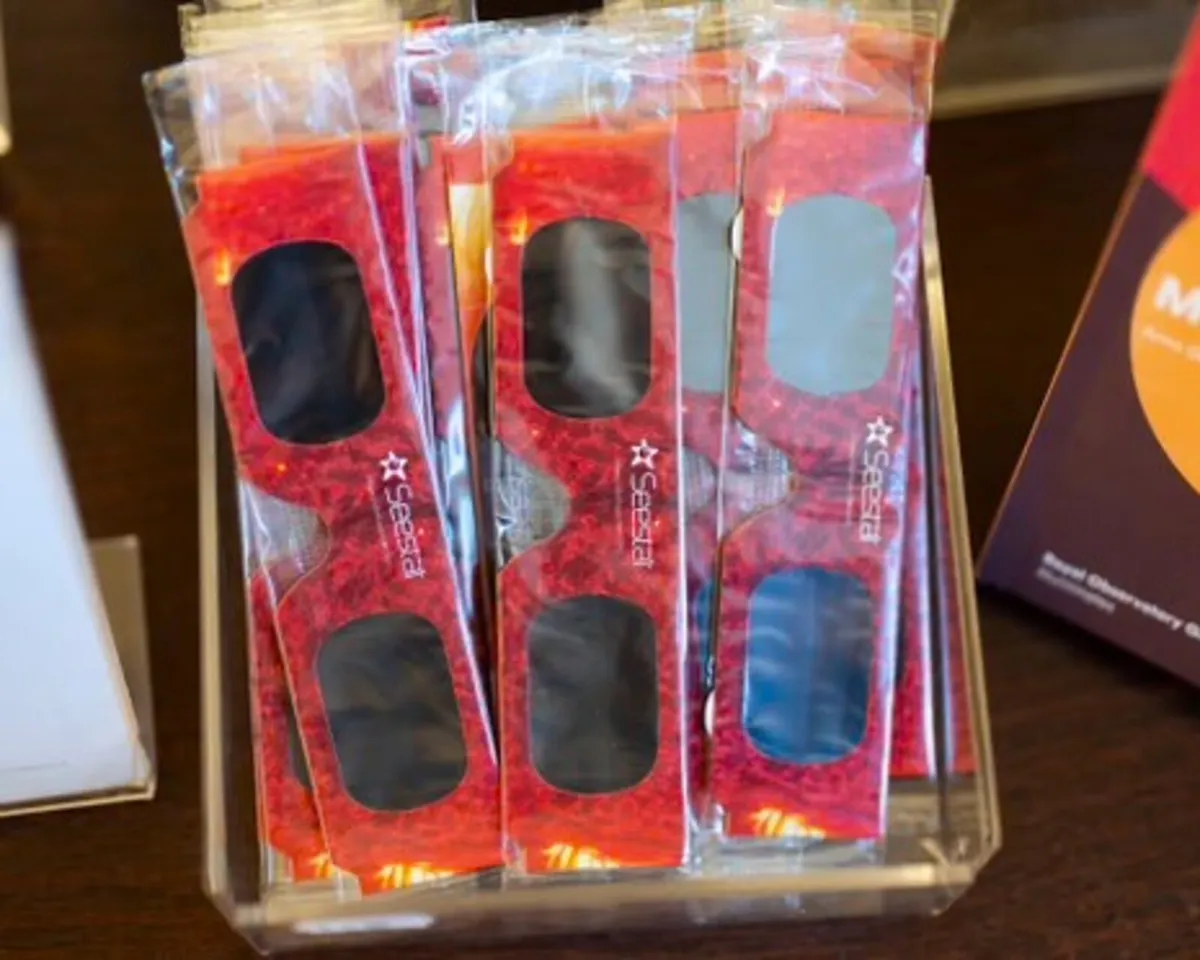 Solar eclipse glasses - collect or deliver Dublin