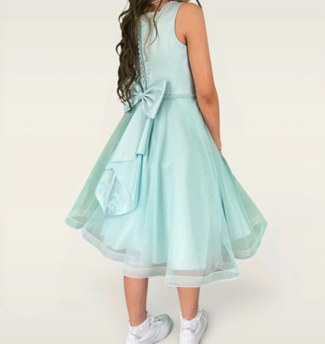 KOKO Confirmation Dress Light Blue - Image 3