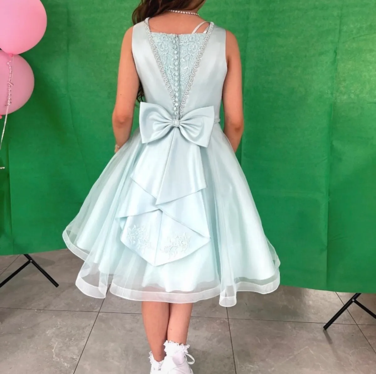 KOKO Confirmation Dress Light Blue - Image 2