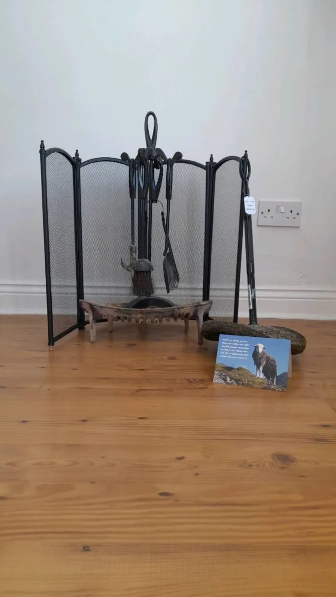 Complete Fireplace Set - Image 1
