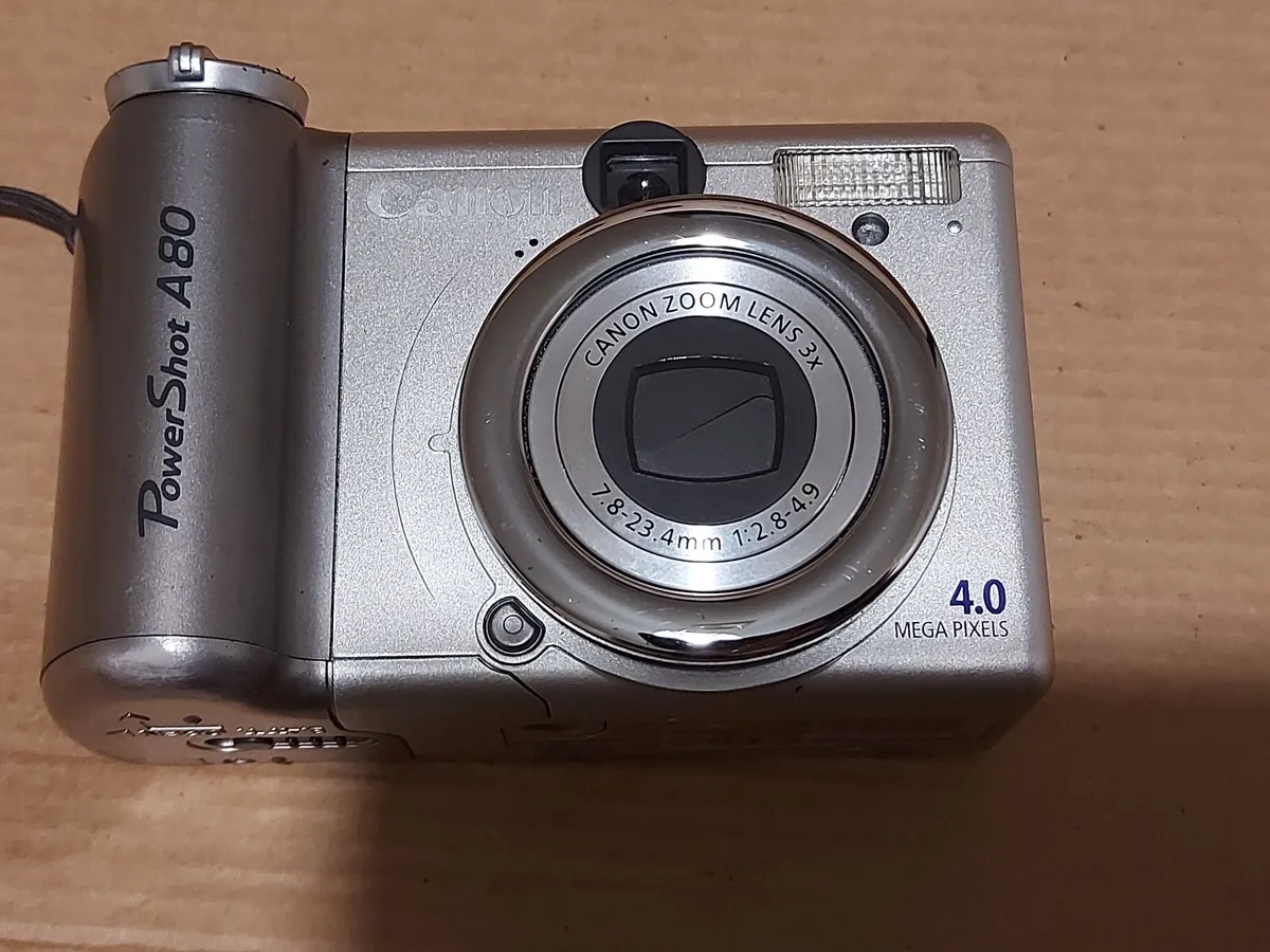 Canon PowerShot A80 Digital Camera, in carry case - Image 1