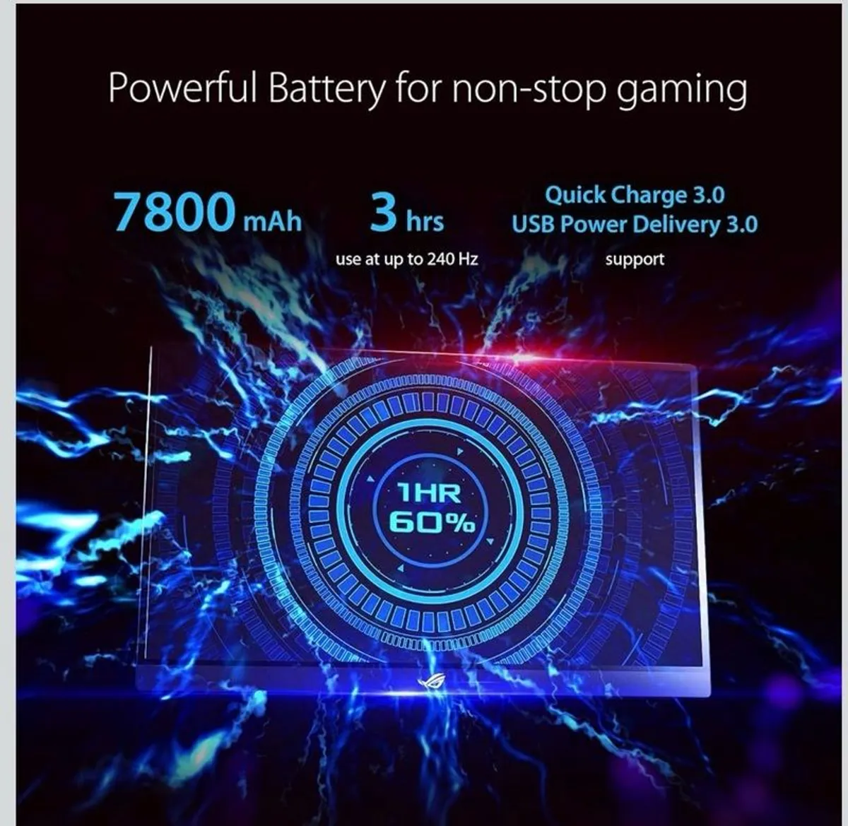ASUS Rog Strix XG17AHPE 17.3" portable Gaming Monitor - Image 3