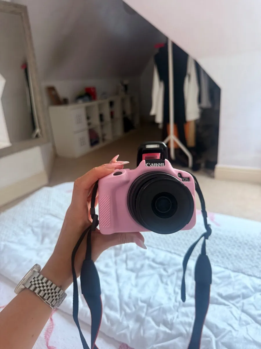 Canon EOS R50 + RF-S 18-45mm Lens – Excellent - Image 1