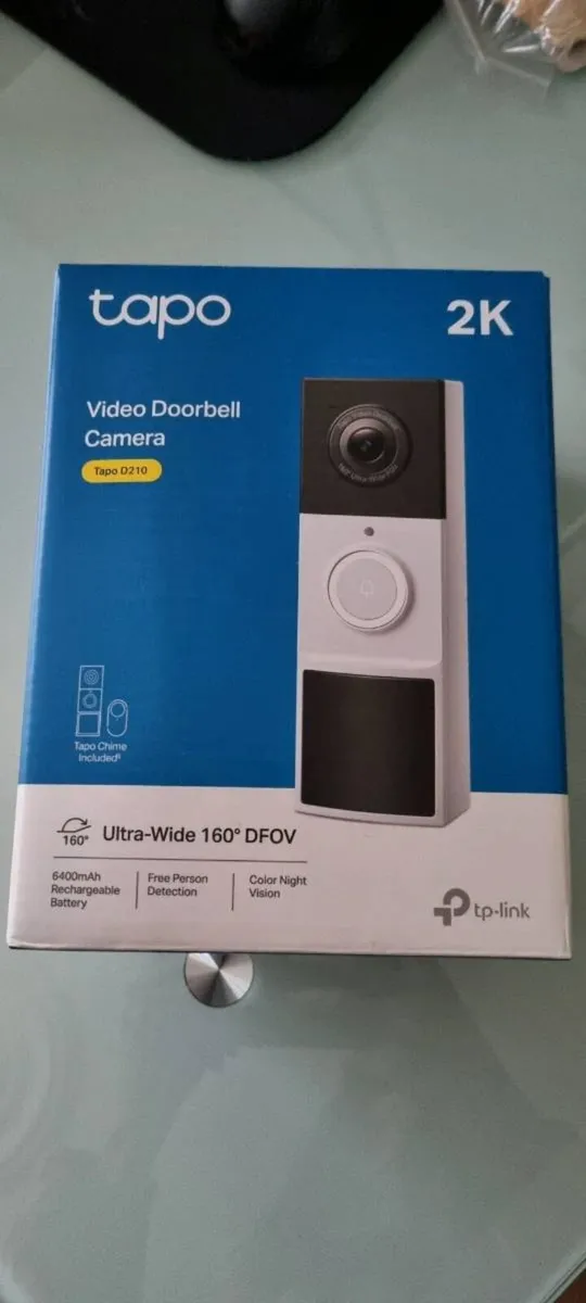 TP-Link Tapo D210 2K Video Doorbell Camera