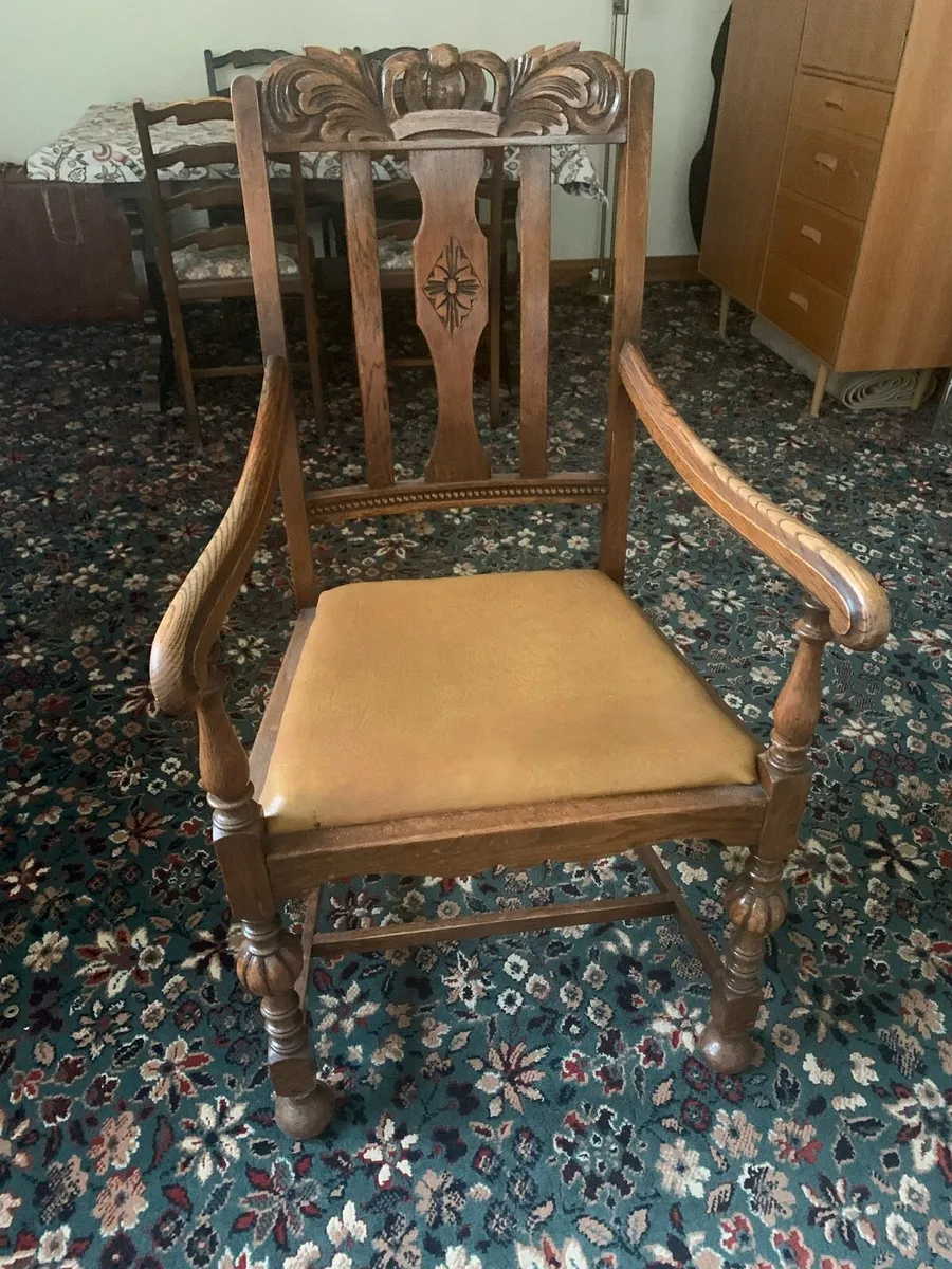 Chairs…Roll top Desk.. - Image 3