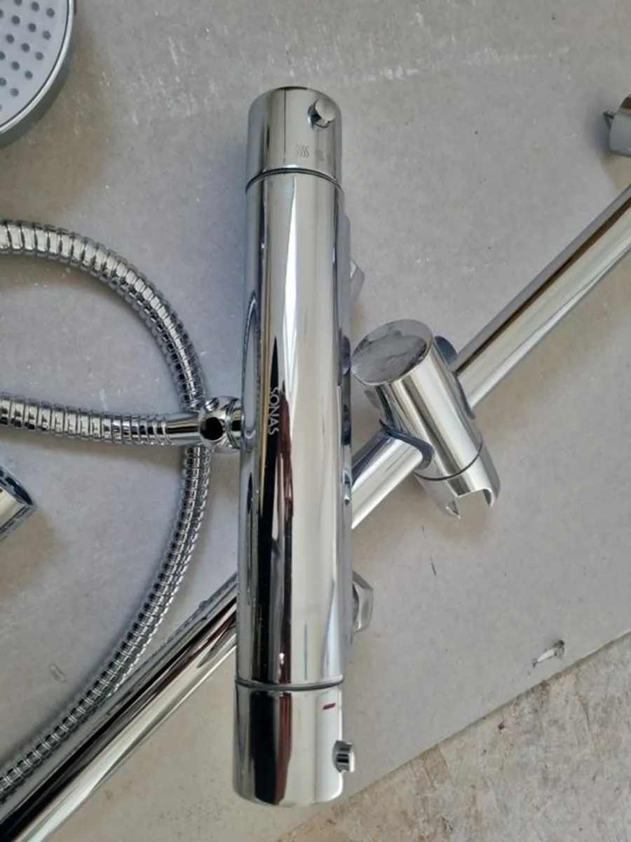 Sonas thermostatic bar shower mixer kit - Image 1
