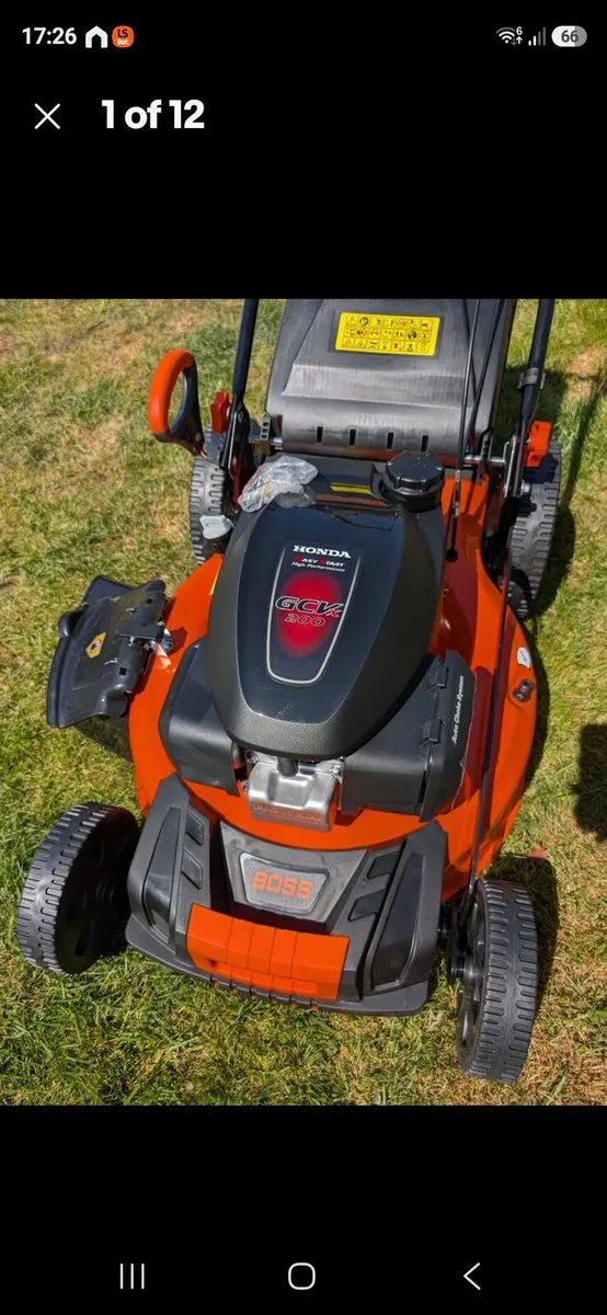 Honda Boss Self drive lawnmower - Image 4