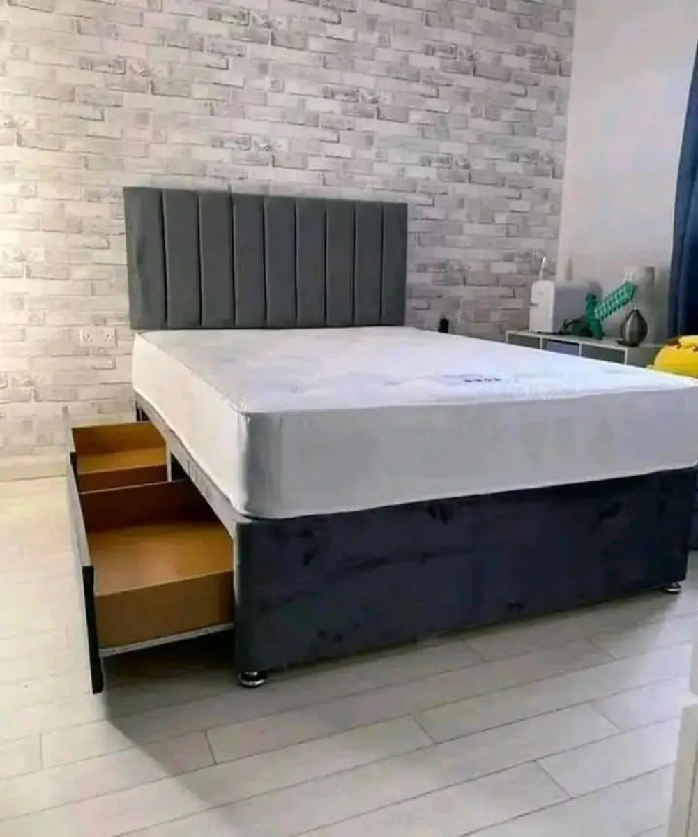 Divan bed with mattress - Image 4
