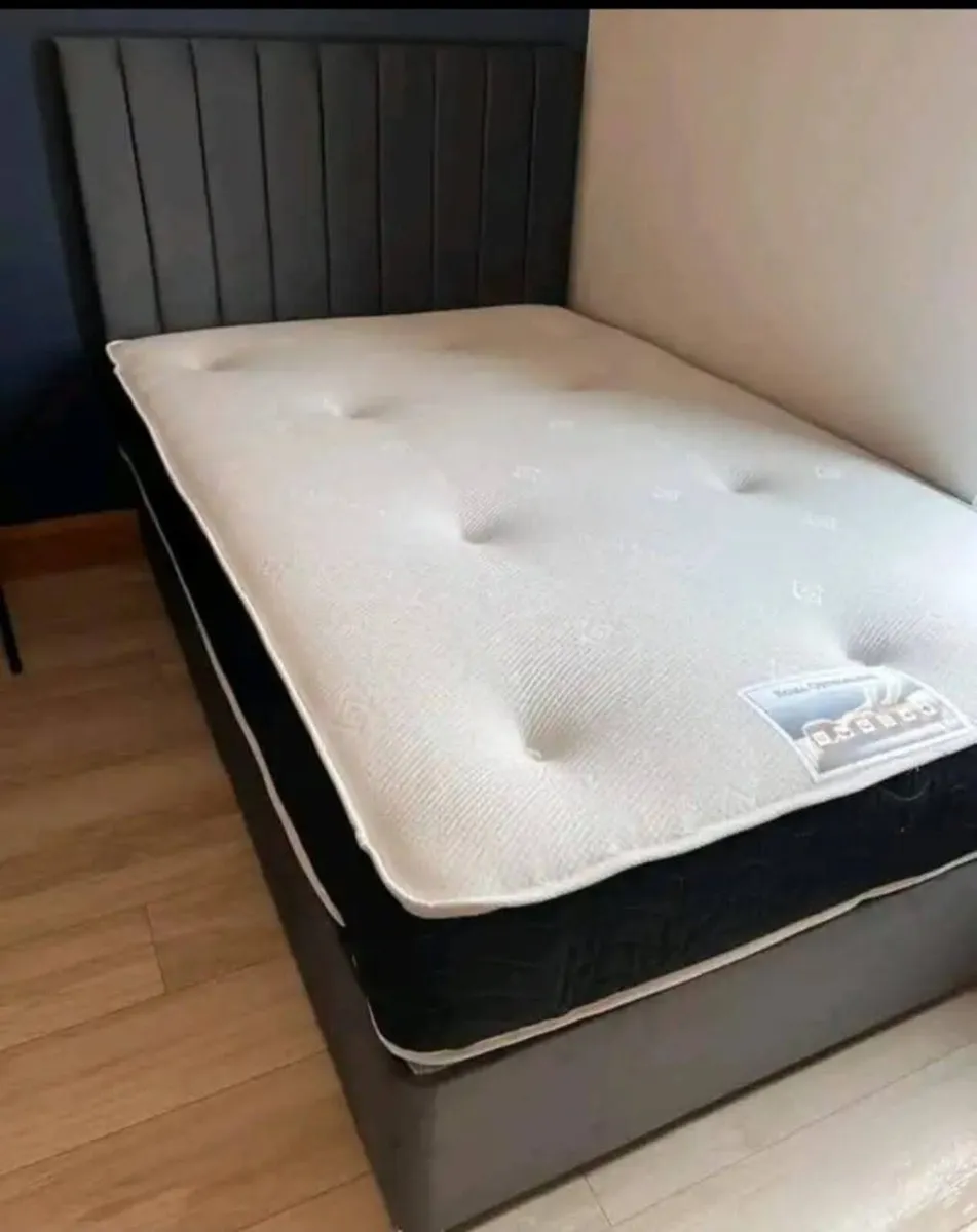 Divan bed with mattress - Image 2