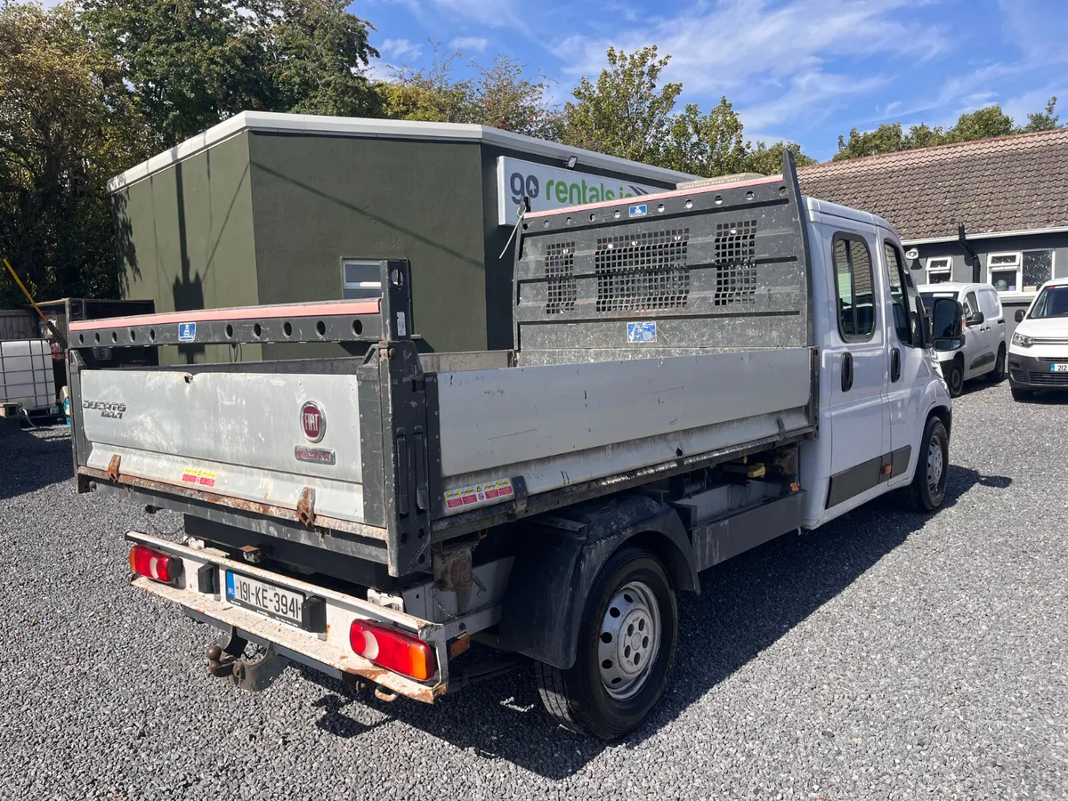 Fiat Ducato C/Cab 3 Way Tipper 2.3L 130BHP - Image 4
