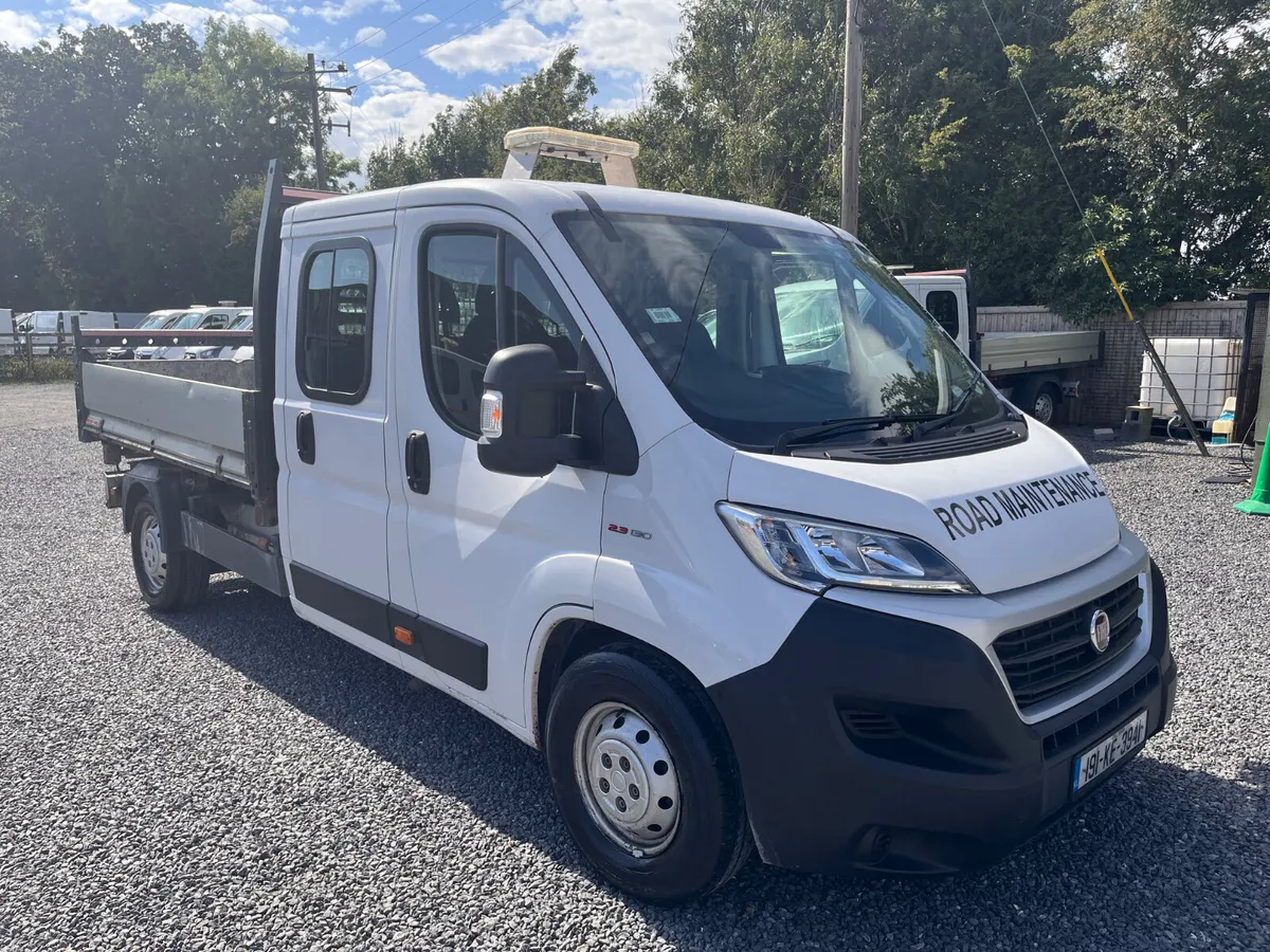 Fiat Ducato C/Cab 3 Way Tipper 2.3L 130BHP - Image 2