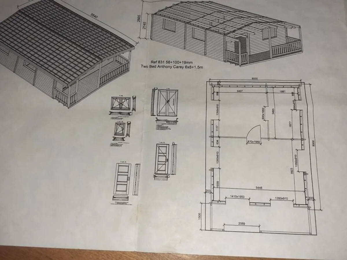 One bedroom log cabin for sale - Image 2