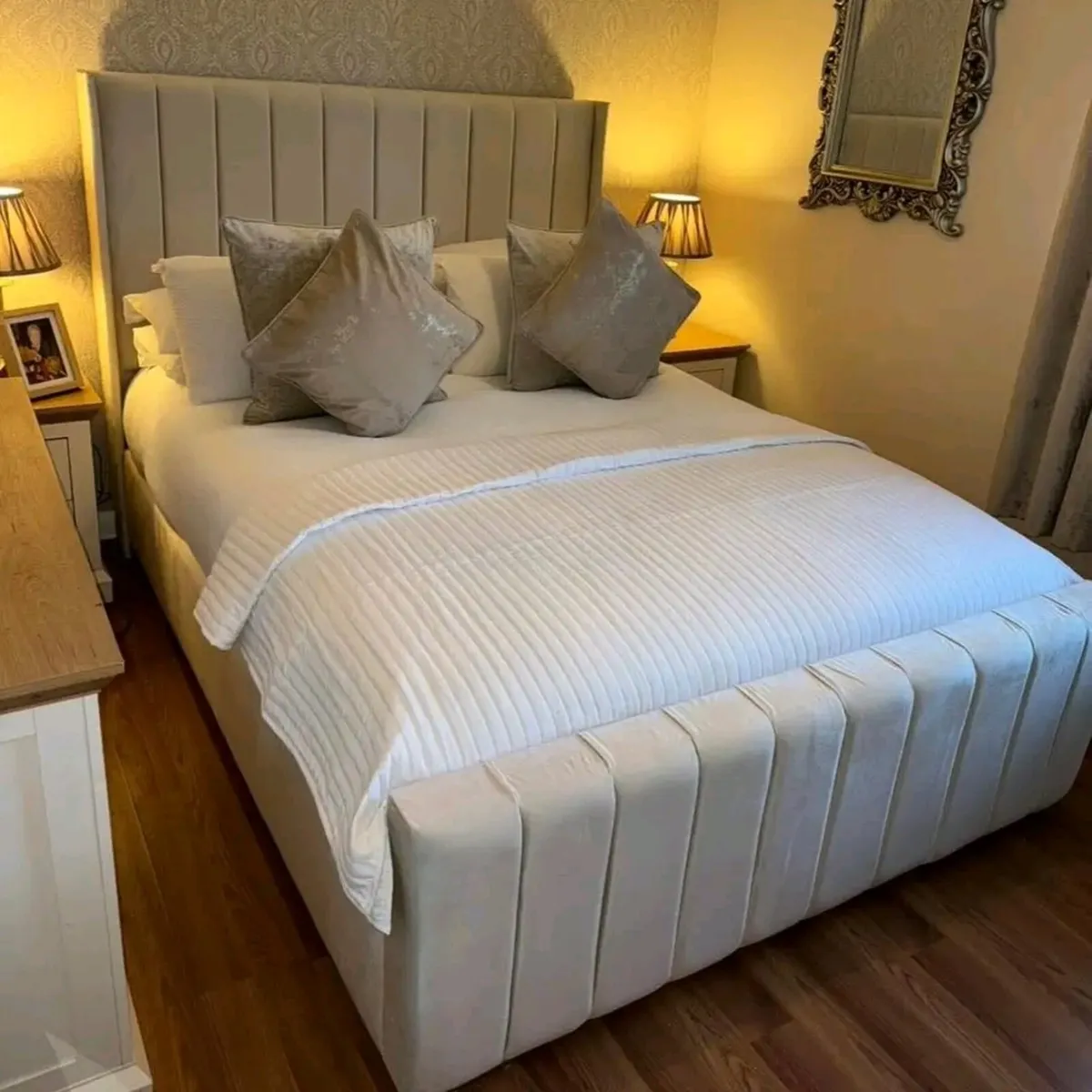 Double & King Size Bed Frames + Mattress Optional - Image 3