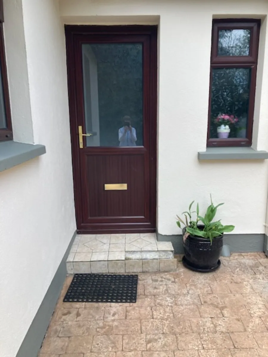 PVC Rosewood Brown Door for Sale