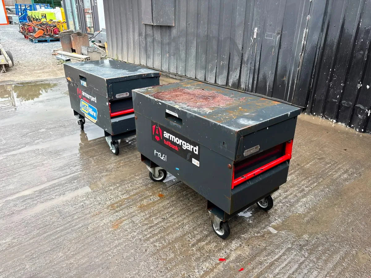 Armorgard TuffBank Job Box – Wheeled Tool Storage - Image 3