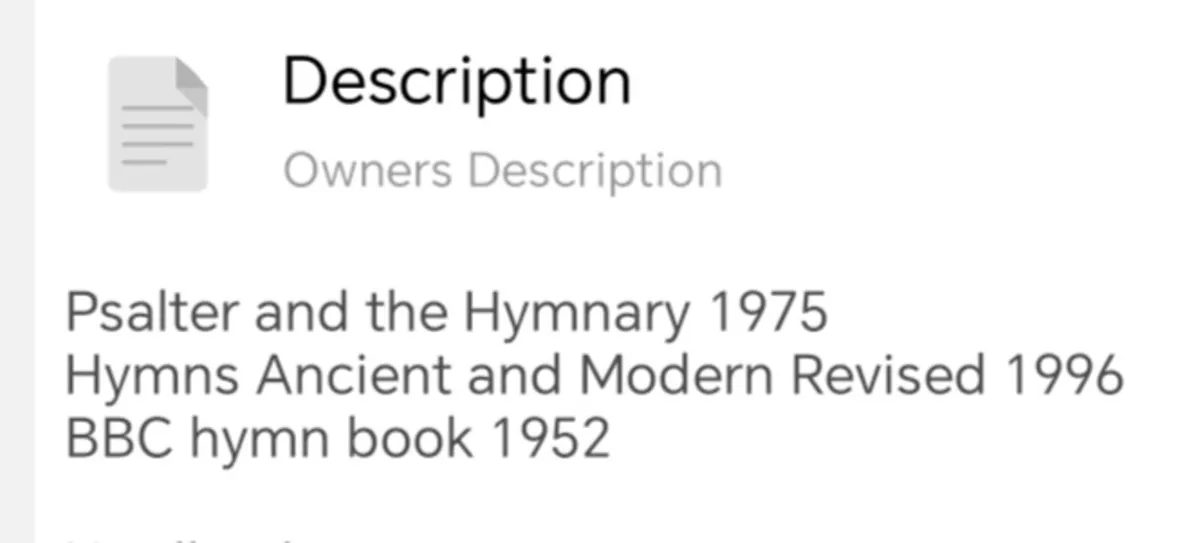Three Vintage Hymn Books - Image 3