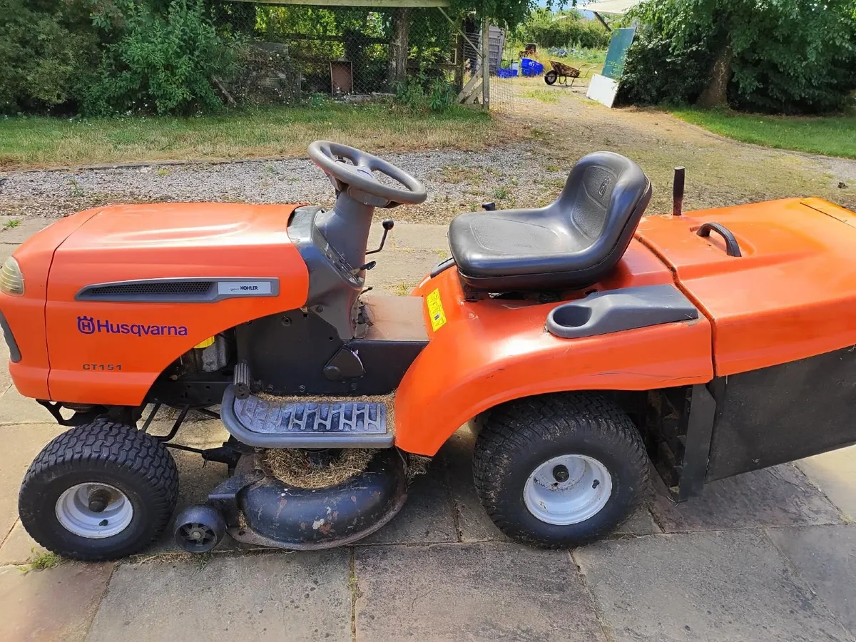 Husqvarna CT151 Ride on lawnmower Kohler 15HP - Image 3