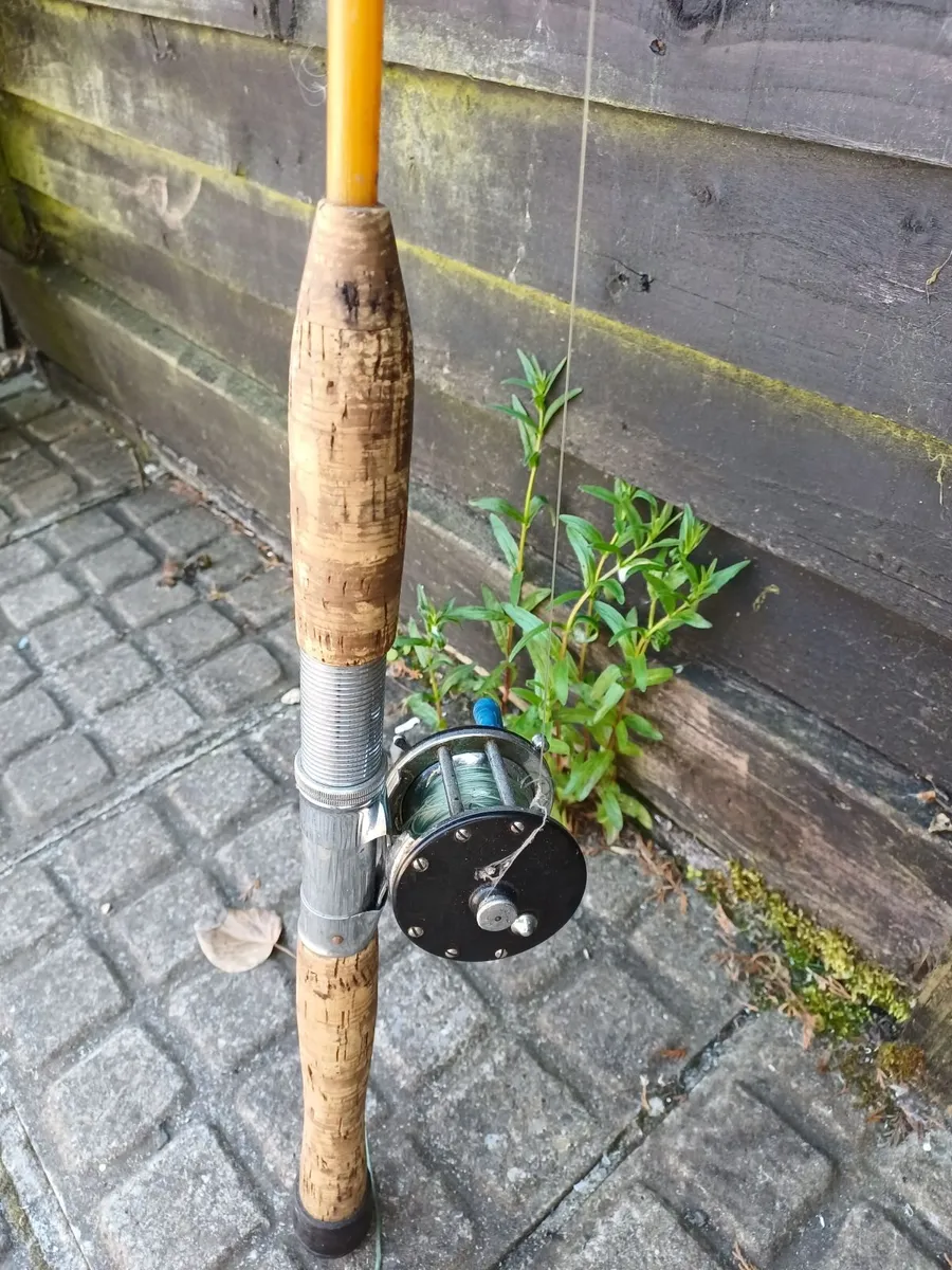 1940's Penn No 180 Reel & Fishing Rod - Image 3