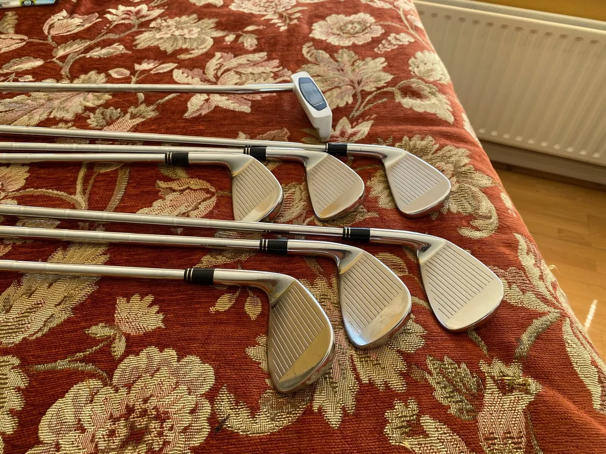 Full set of Taylormade clubs - Image 4