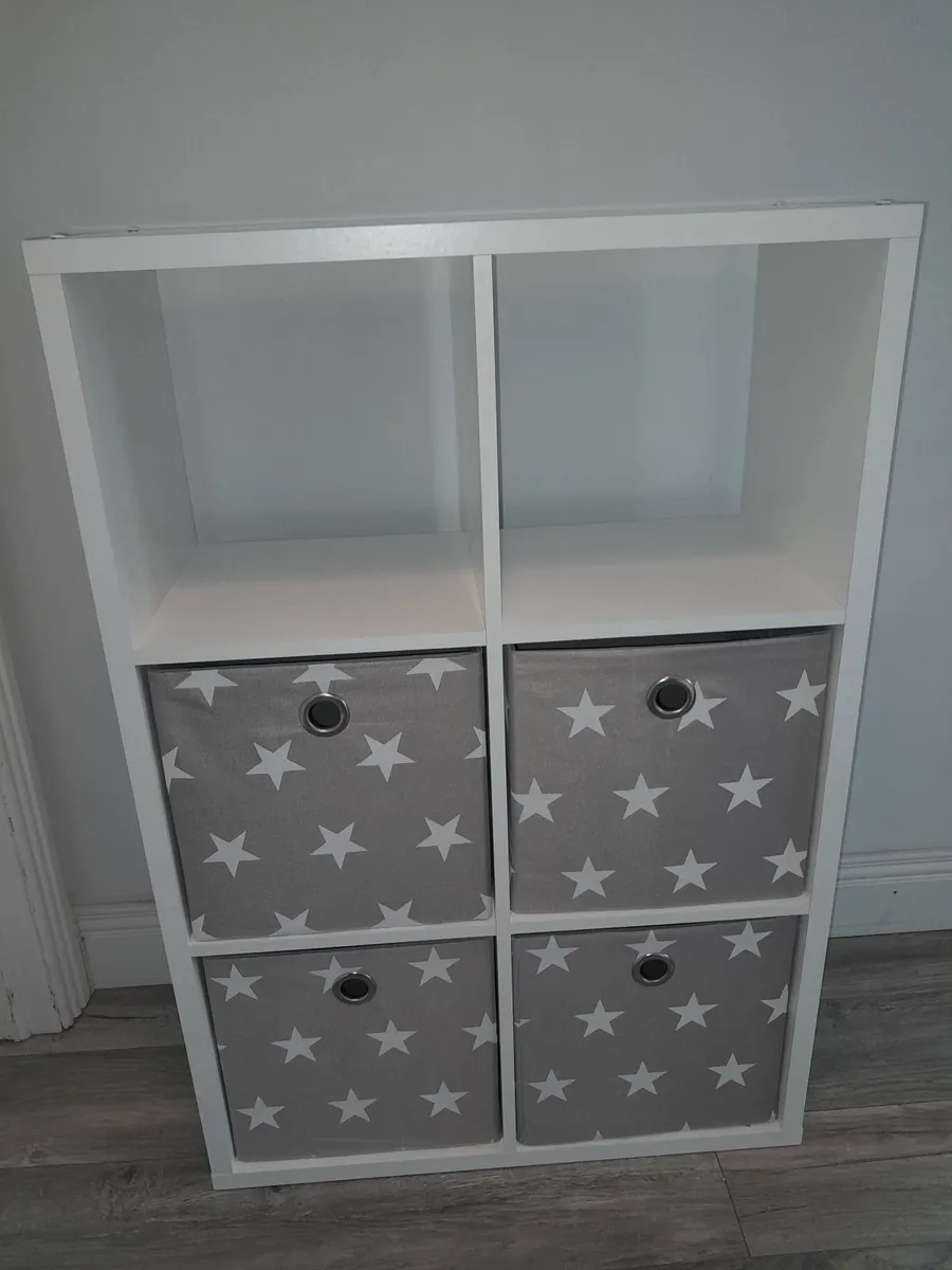 Cube Storage Unit from Woodies, as new,like Kallax