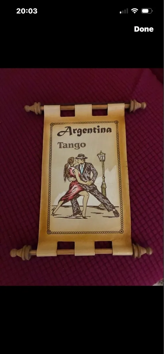Argentina Tango Leather Art - Image 1