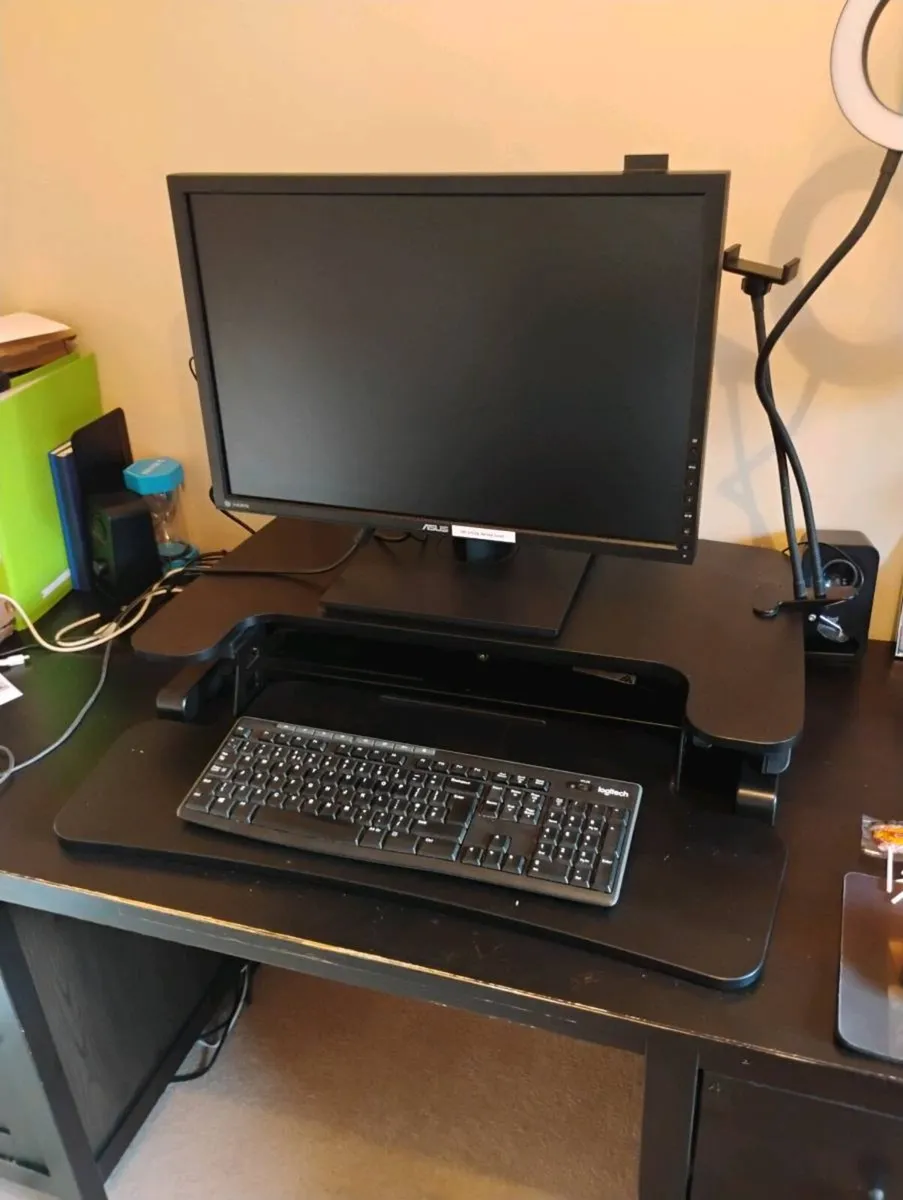 Sit stand desk converter - Image 1