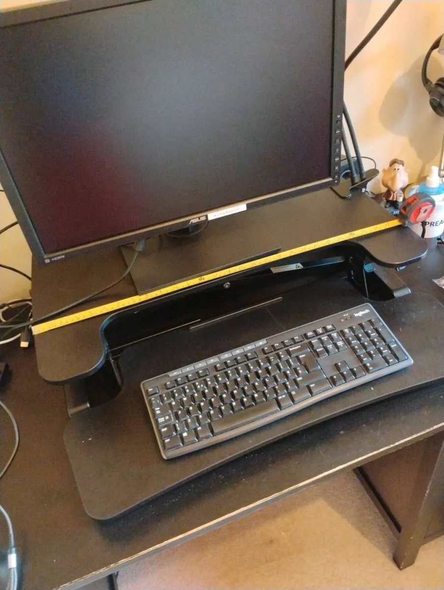 Sit stand desk converter - Image 4