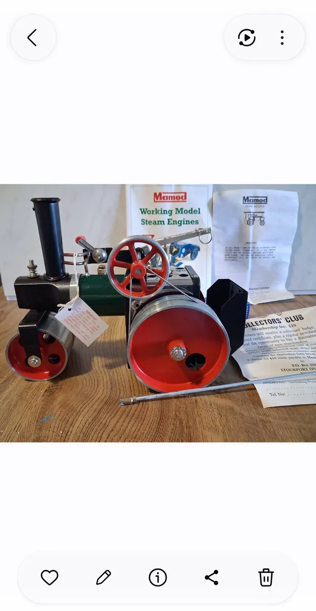 Mamod steam roller - Image 1
