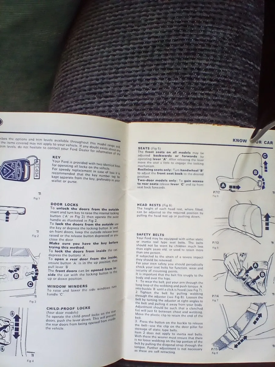 Mk 2 ford escort handbook - Image 3
