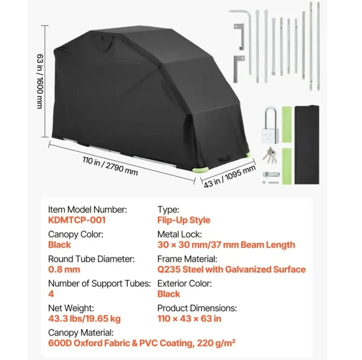 MOTOR BIKE SHED/COVER - Image 4