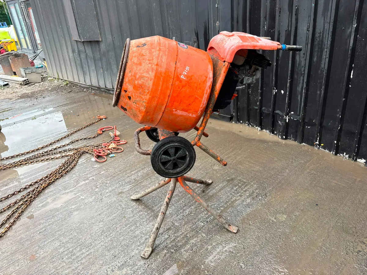Belle Minimix 150 Petrol Cement Mixer - Image 3