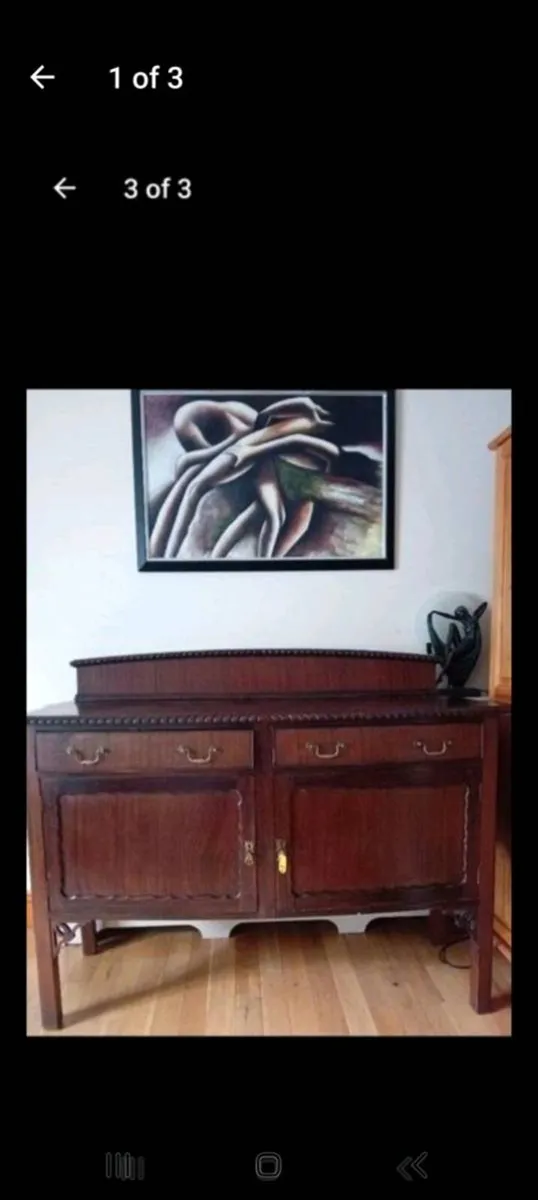 Antique  side board - Image 1