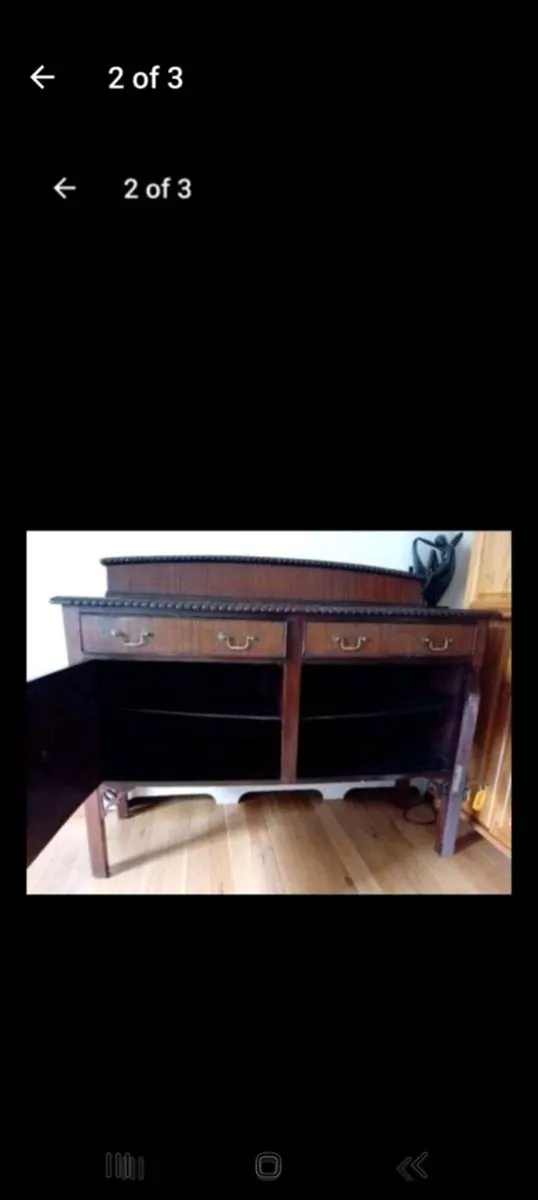 Antique  side board - Image 2