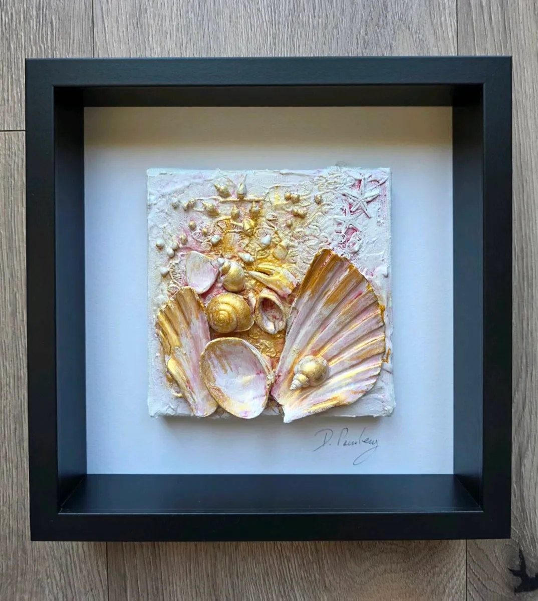 Coastal Treasures no.6 original painting. - Image 1