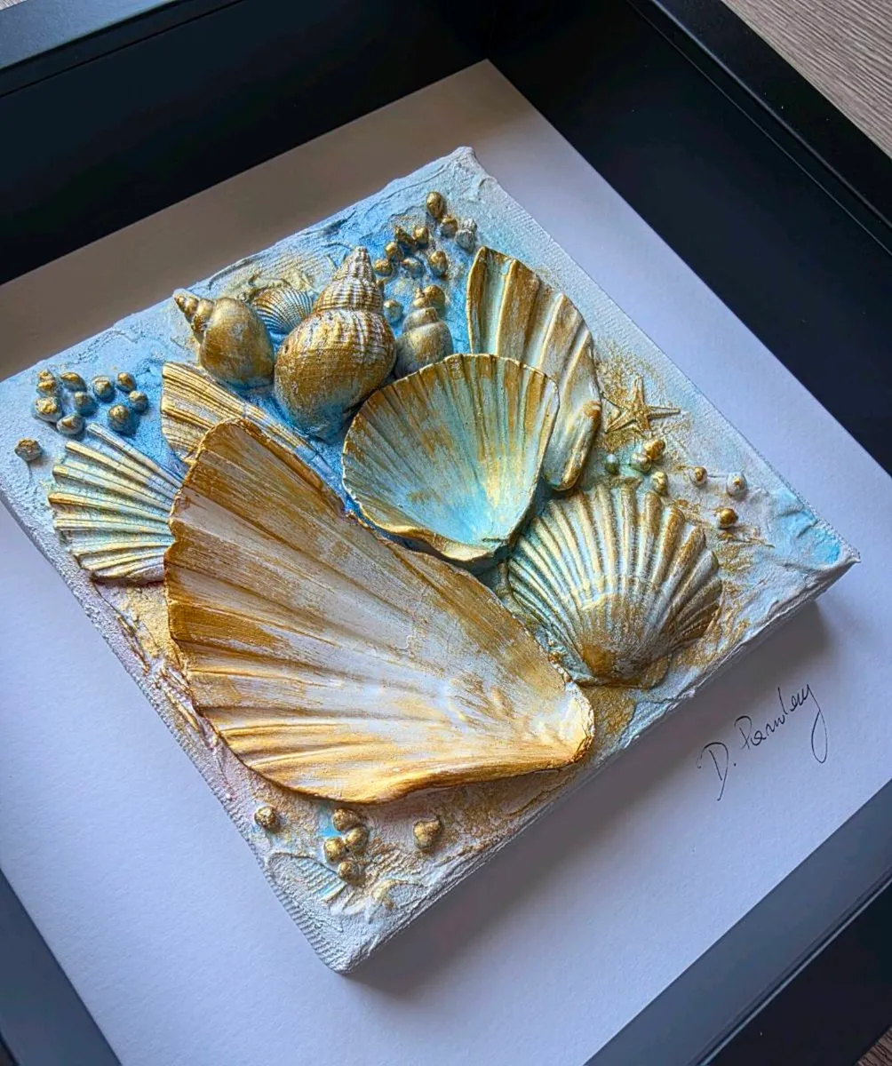 Coastal Treasures no.5  original art. - Image 3